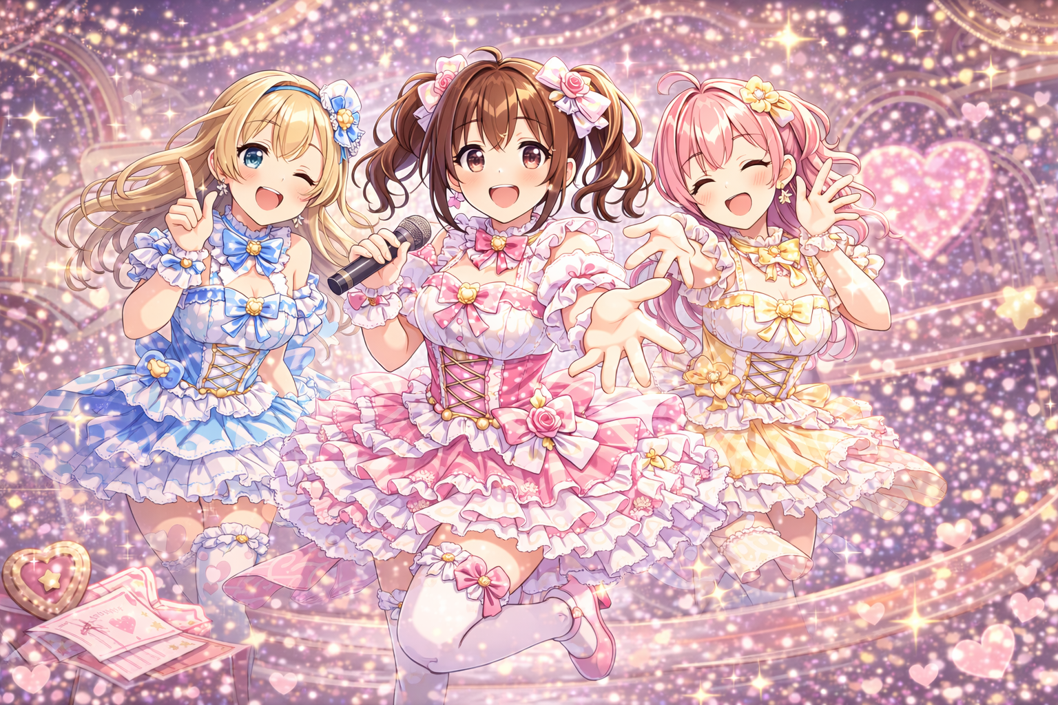 押し活♡握手会 タイトル